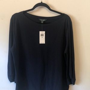 Navy blue Lauren shirt